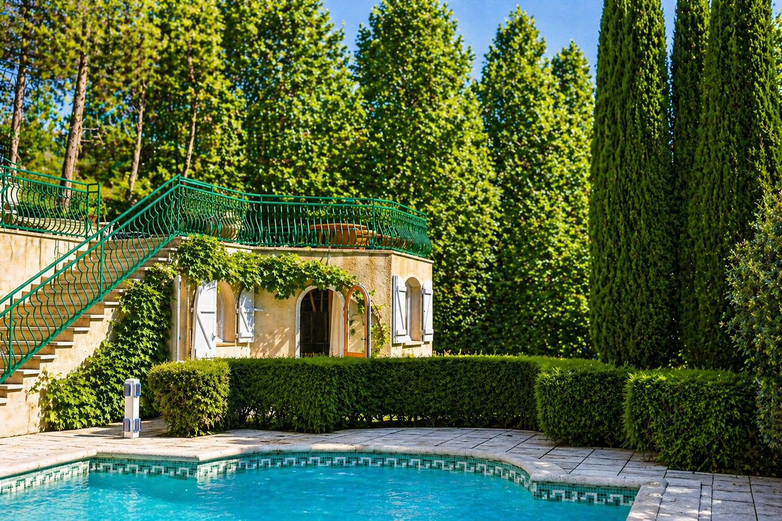 gite cevennes piscine moulin de salces